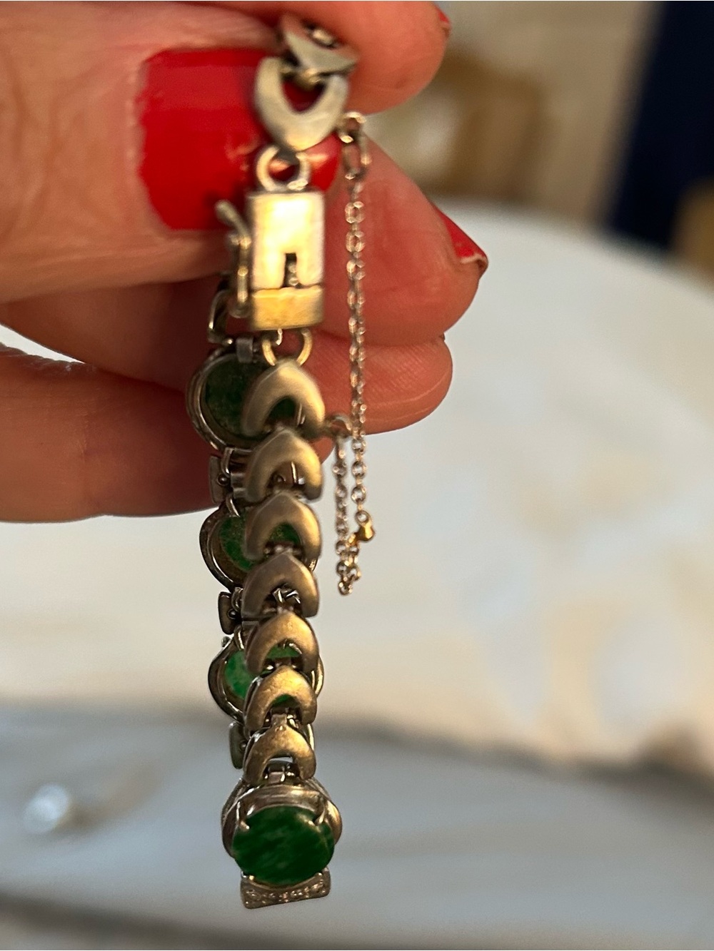 Gemstone Silver Bracelet - made in Italy - Picture 3 of 3